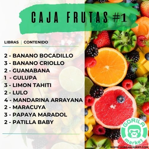 Caja de Frutas No. 1